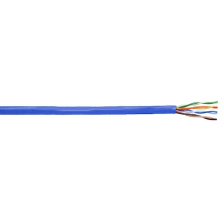 Superior Essex 24-4P UTP-CMP SOL BC CAT5E, THERMOPLASTIC/FRPVC BLUE JKT, 1000FT CMP-00424SPE-6U-06